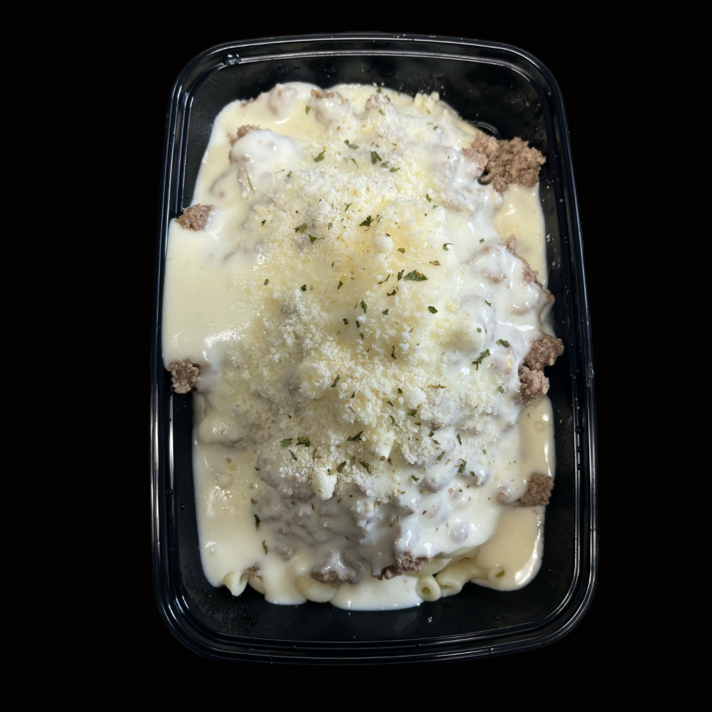 Macarrones con Carne/ 4 Quesos/ Parmesano