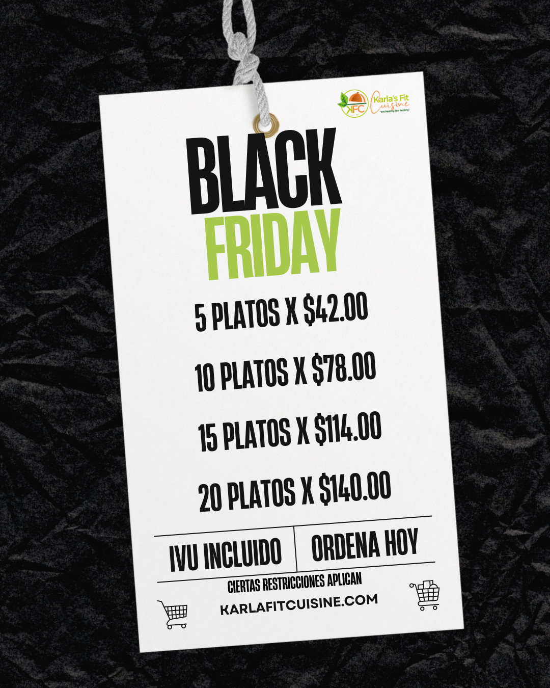 OFERTA DE BLACK FRIDAY / PAGOS ATH MÓVIL 📲 - EFECTIVO 💴 ❌NO TARJETA ❌