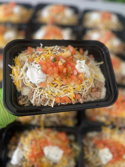 Mexican Papa Bowl de Carne Molida
