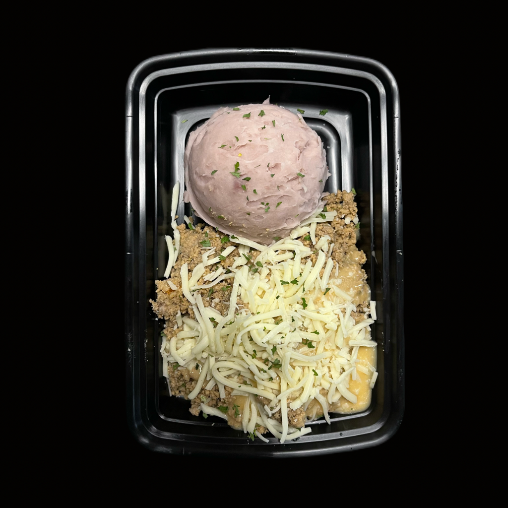 Majado de Malanga / Carne Molida con Queso mozarella