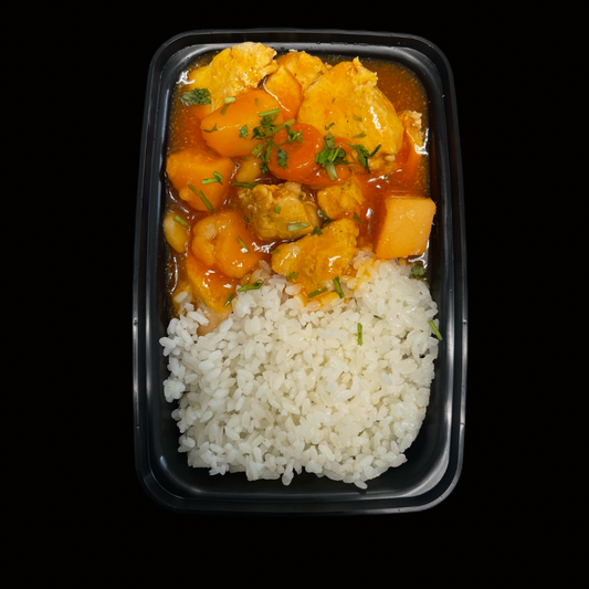 Arroz Blanco / Fricase de Pechugas